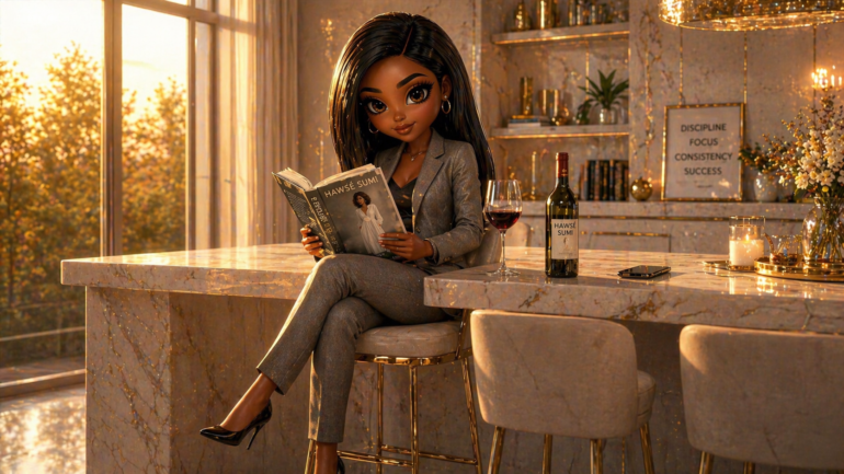 Chi Chi phone face down on marble — why he hasn't texted back the Unfuckable way